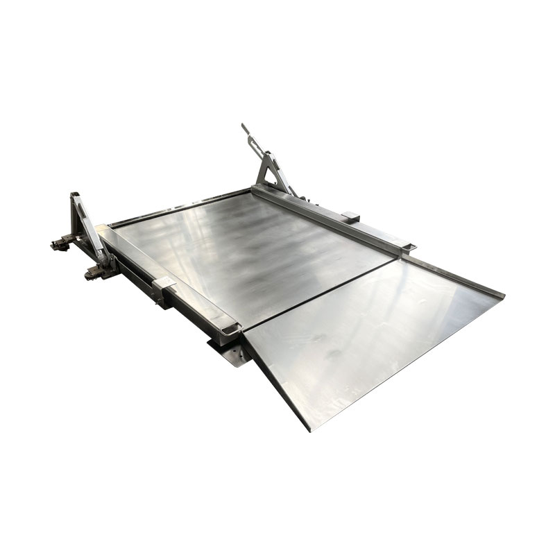 Stainless steel platform scale can be lifted
